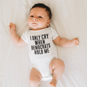 JAG GRÅTER BARA NÄR DEMOKRATER HÅLLER MIG FUNNY BA T SHIRT