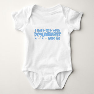 Jag Gråter bara när republikanerna håller mig T-shirt