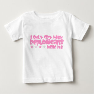 Jag gråter endast, när republikaner rymmer mig t-shirt