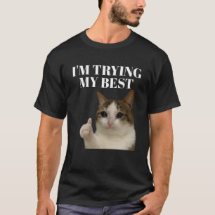 Jag gråter mitt bästa kattminne. t shirt