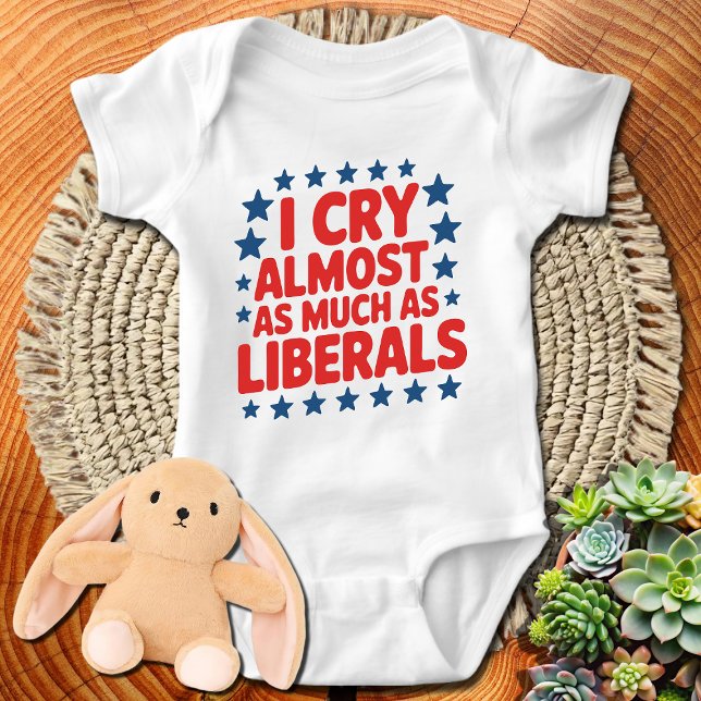 Jag Gråter nästan lika mycket som liberalerna så r T Shirt (Skapare uppladdad)