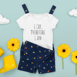 Jag Gråter, och det är jag, en trevlig citat Baby T Shirt