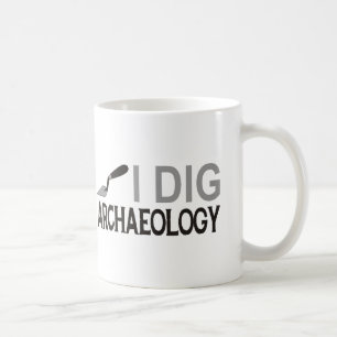 Jag gräver arkeologi kaffemugg