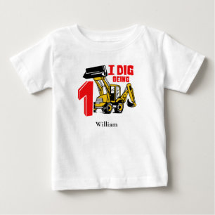 Jag Gräver att jag är en första födelsedagskonstru T Shirt