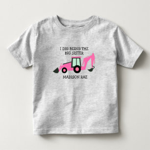 Jag gräver att jag är storasysterbyggare lastbil N T Shirt