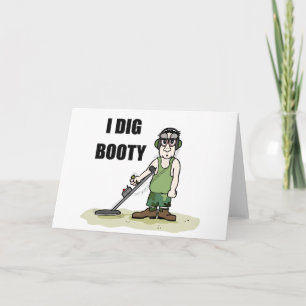 Jag Gräver Booty Metall identifiera Guy Kort