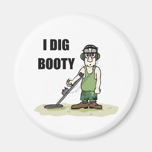 Jag Gräver Booty Metall identifiera Guy Magnet