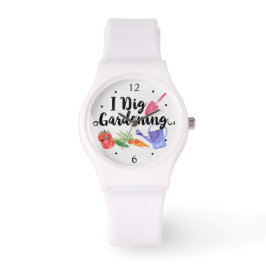 Jag Gräver  Cute Garden Gift Gardener Armbandsur