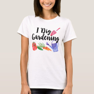 Jag gräver den trädgårdarbeteaste gulliga t shirt