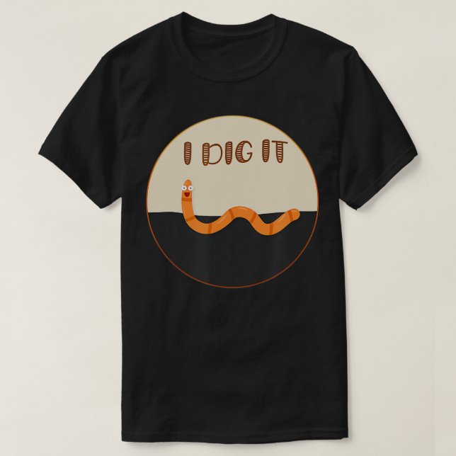 Jag Gräver det Cute Mask Älskare Compost  Älskare  T Shirt (Design framsida)
