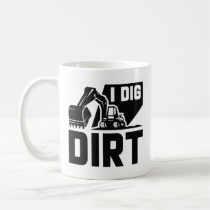 Jag Gräver Dirt Kaffemugg