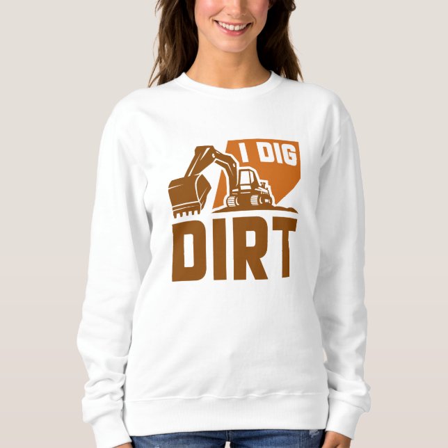 Jag Gräver Dirt T Shirt (Framsida)