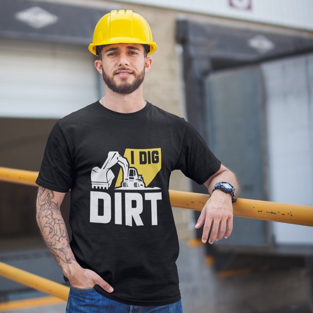 Jag Gräver Dirt T-Shirt (digger shirt i dig dirt)