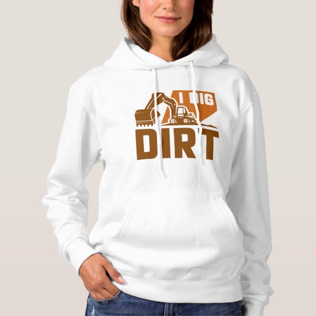 Jag Gräver Dirt T Shirt (Framsida)