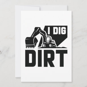 Jag Gräver Dirt Tack Kort