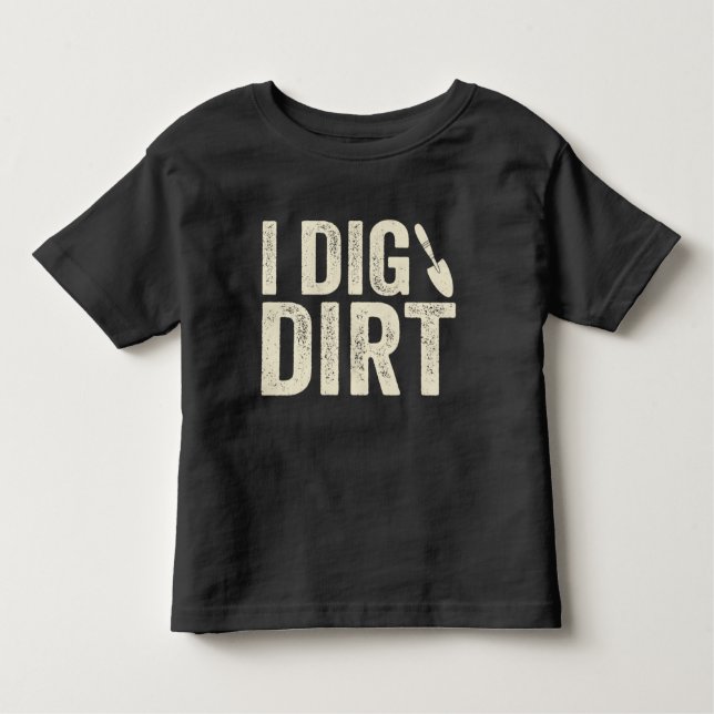 Jag Gräver Dirt Tee (Framsida)