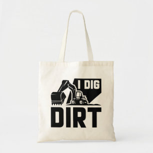 Jag Gräver Dirt Tygkasse