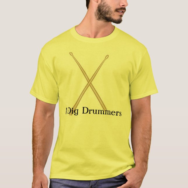 Jag gräver handelsresandear tee shirt (Framsida)