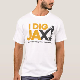 Jag Gräver Jax Crew Nacke Shirt T