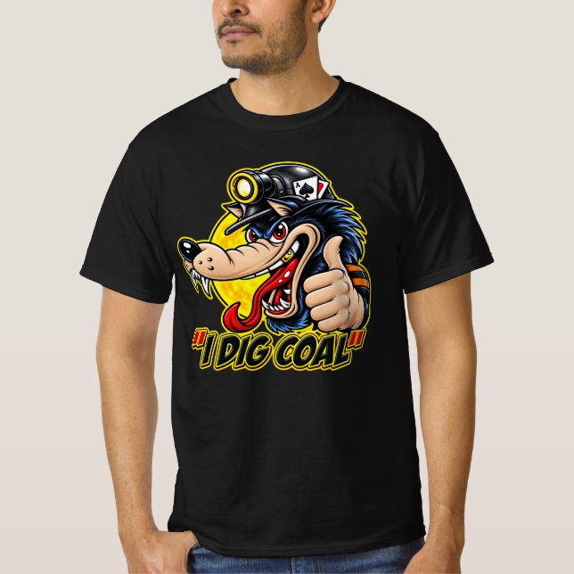 JAG GRÄVER KOL T SHIRT (Framsida)