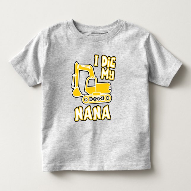 Jag Gräver min Nana T Shirt (Framsida)