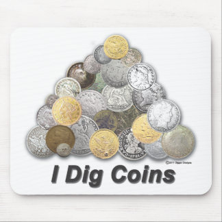 Jag gräver mynt musmatta