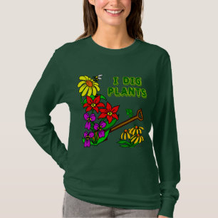 Jag Gräver Plants Gardener Slogan T-shirt