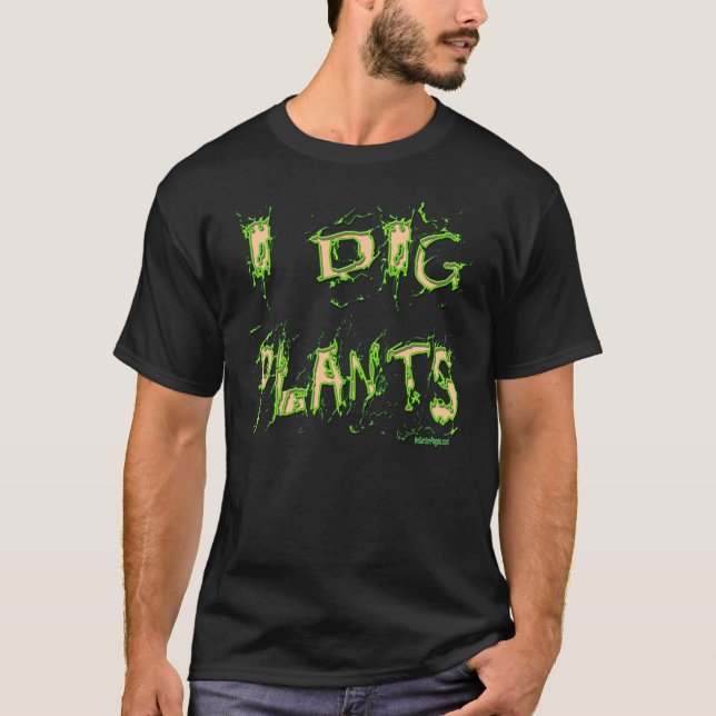 Jag Gräver Plants Gardener Slogan Tröja (Framsida)
