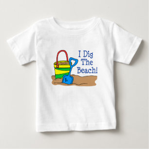 Jag Gräver stranden Tee Shirt