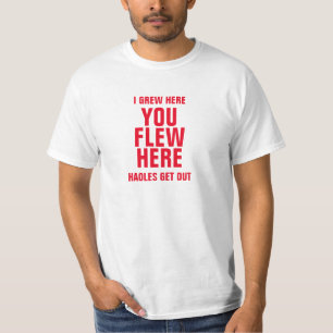 JAG GREW HÄR, DU FÅR HÄR HAOLES UT T SHIRT