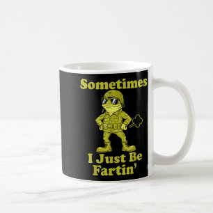 Jag Groda Humor Sarcastic Ibland Bara Fartar Meme Kaffemugg