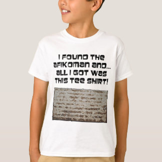 Jag grundar Afikomanen! PåskhögtidMatzah Tee