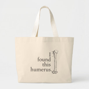 Jag grundar denna Humerus Jumbo Tygkasse