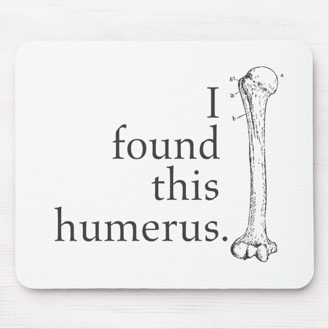 Jag grundar denna Humerus Musmatta (Framsidan)