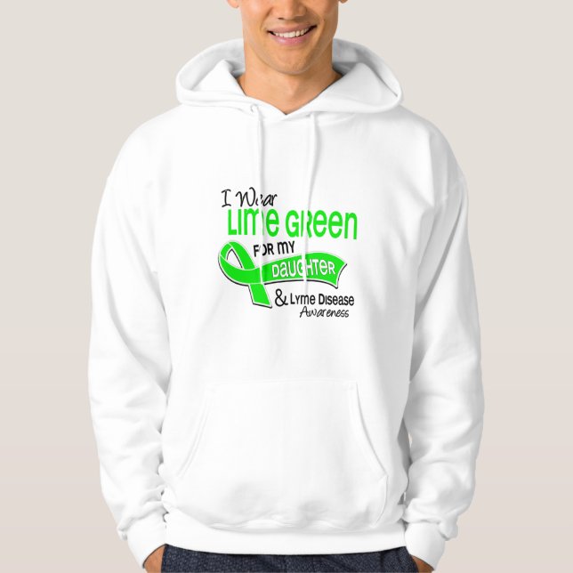 Jag ha på sig den Lyme för dottern för Hoodie (Framsida)