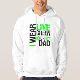 Jag ha på sig det gröna bandet för limefrukt f hoodie