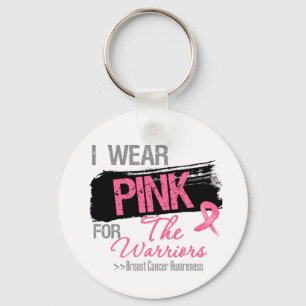 Jag ha på sig det rosa bandet för nyckelring