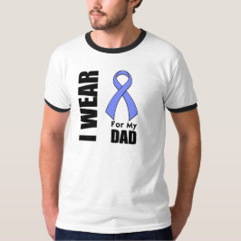 Jag ha på sig ett vintergrönaband för min pappa tee shirt
