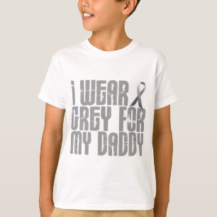 Jag ha på sig grå färg för min PAPPA 16 Tee