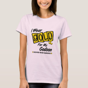 Jag ha på sig guld för min GODSON 8 T Shirt