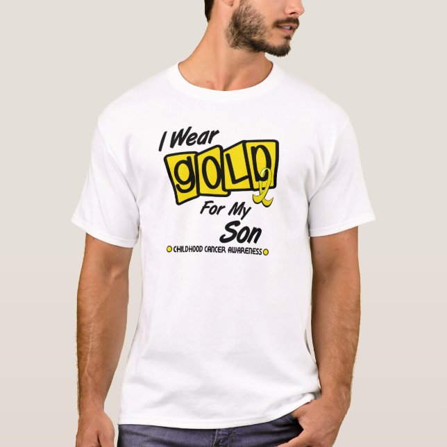 Jag ha på sig guld för min SON 8 Tee (Framsida)