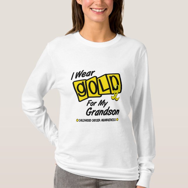 Jag ha på sig guld för min SONSON 8 Tee Shirt (Framsida)