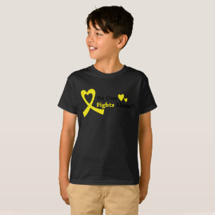Jag ha på sig guld- service för t shirt