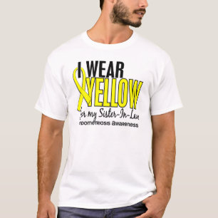 Jag ha på sig gult för min svägerska 10 t shirt