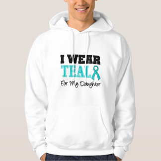Jag ha på sig krickabandet för min dotter hoodie