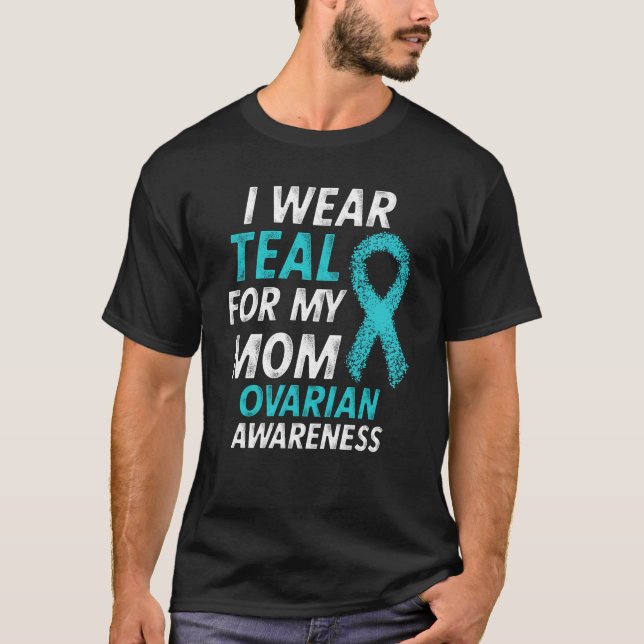 Jag ha på sig krickan för min Ovarian T Shirt (Framsida)
