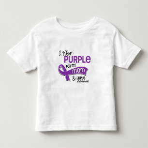 Jag ha på sig lilor för min Lupus för mamma 42 T-shirt