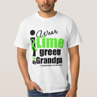 Jag ha på sig limefruktgrönt för min morfar t-shirt
