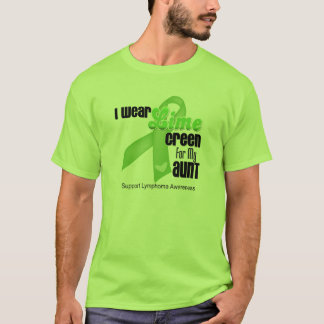 Jag ha på sig limefruktgrönt för min moster - tee shirt