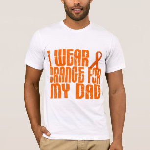 Jag ha på sig orangen för min pappa 16 tee